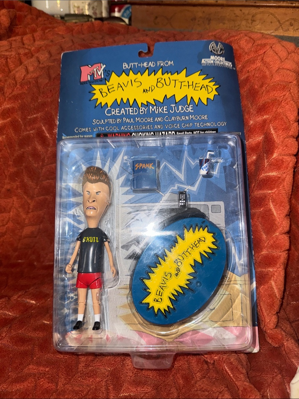 Vintage 1998 MTV’s Beavis and Butt-Head: "Butt-Head" 5" Action Figure